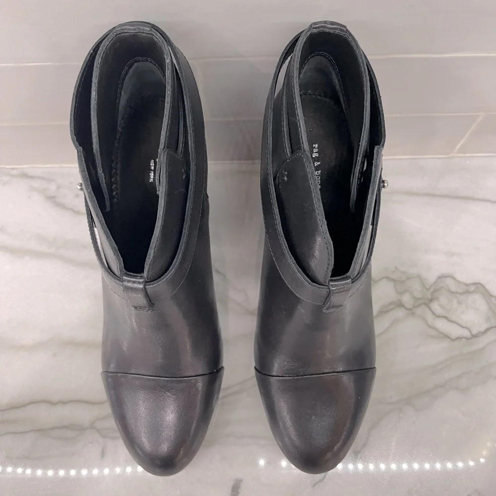 NWOT Rag & Bone Harrow bootie in Black EU 38 - Picture 5 of 5